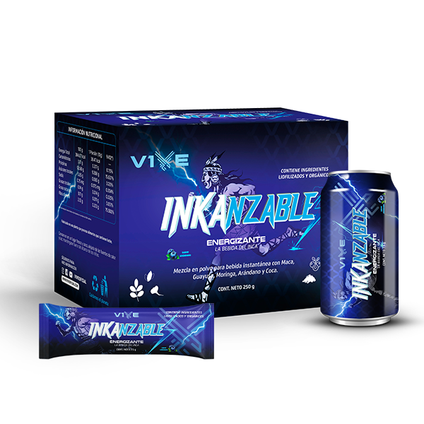 INKANZABLE ENERGIZANTE NATURAL (La bebida del Inca  25 Sachets)