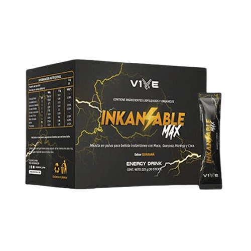 INKANZABLE MAX ENERGIZANTE NATURAL (30 SACHETS)